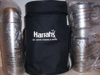 harrah's travel thermos kit
