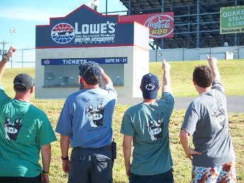 chuck h lowes motor speedway back