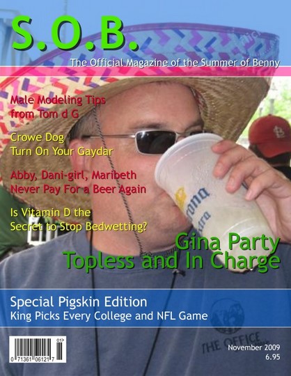 S.O.B. Magazine Cover